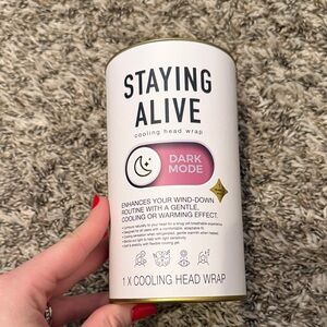 Staying Alive Cooling Head Wrap - Dark Mode